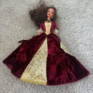 1997 Disney Beauty & the Beast Belle Enchanted Christmas Holiday Princess